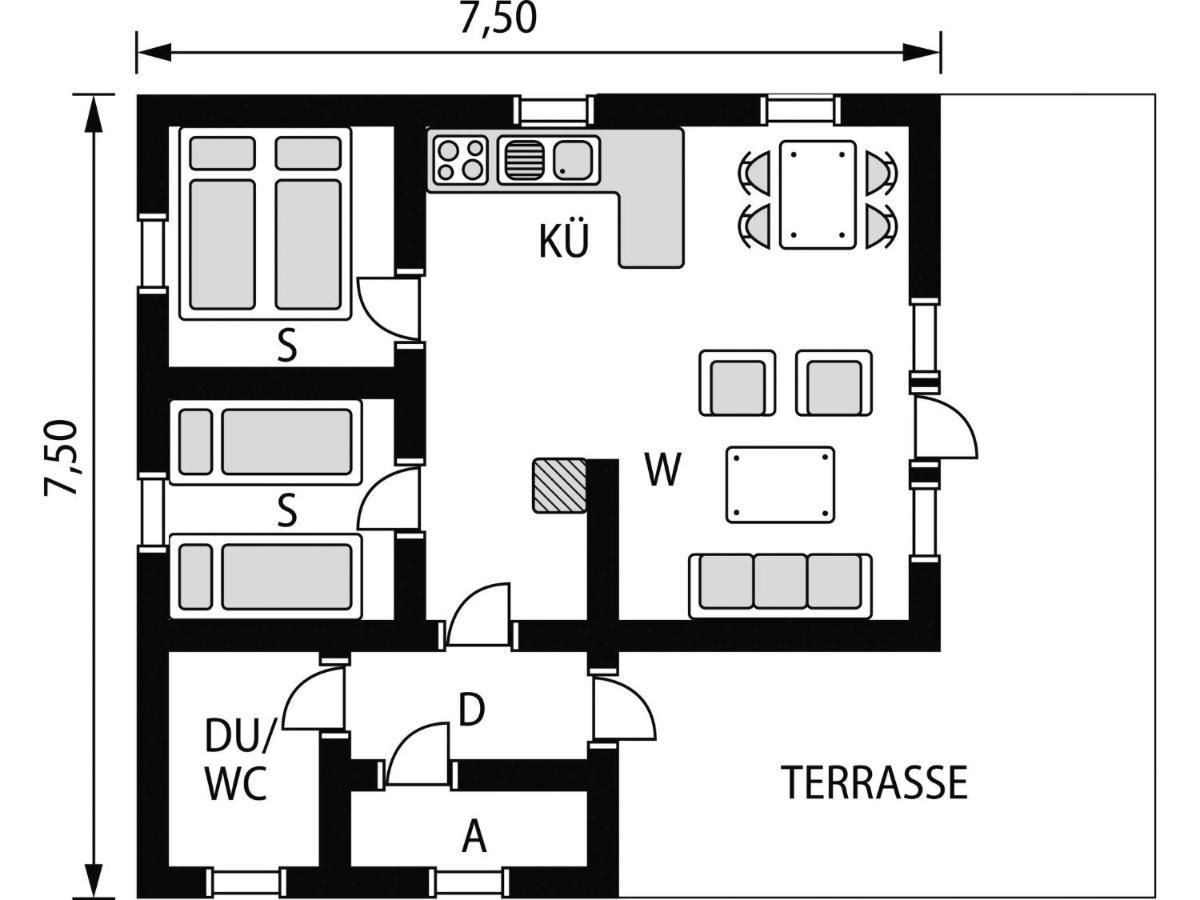 Holiday Home Granlien - Fjs546 By Interhome Gjolanger Exterior foto